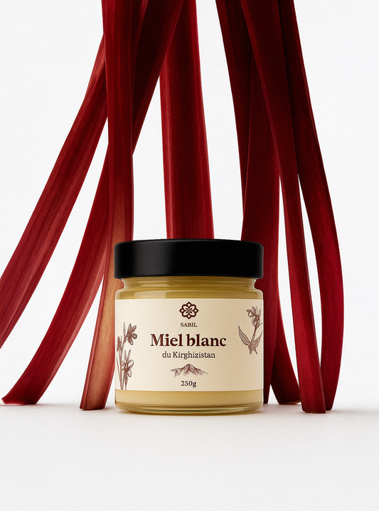 Miel blanc du Kirghizistan